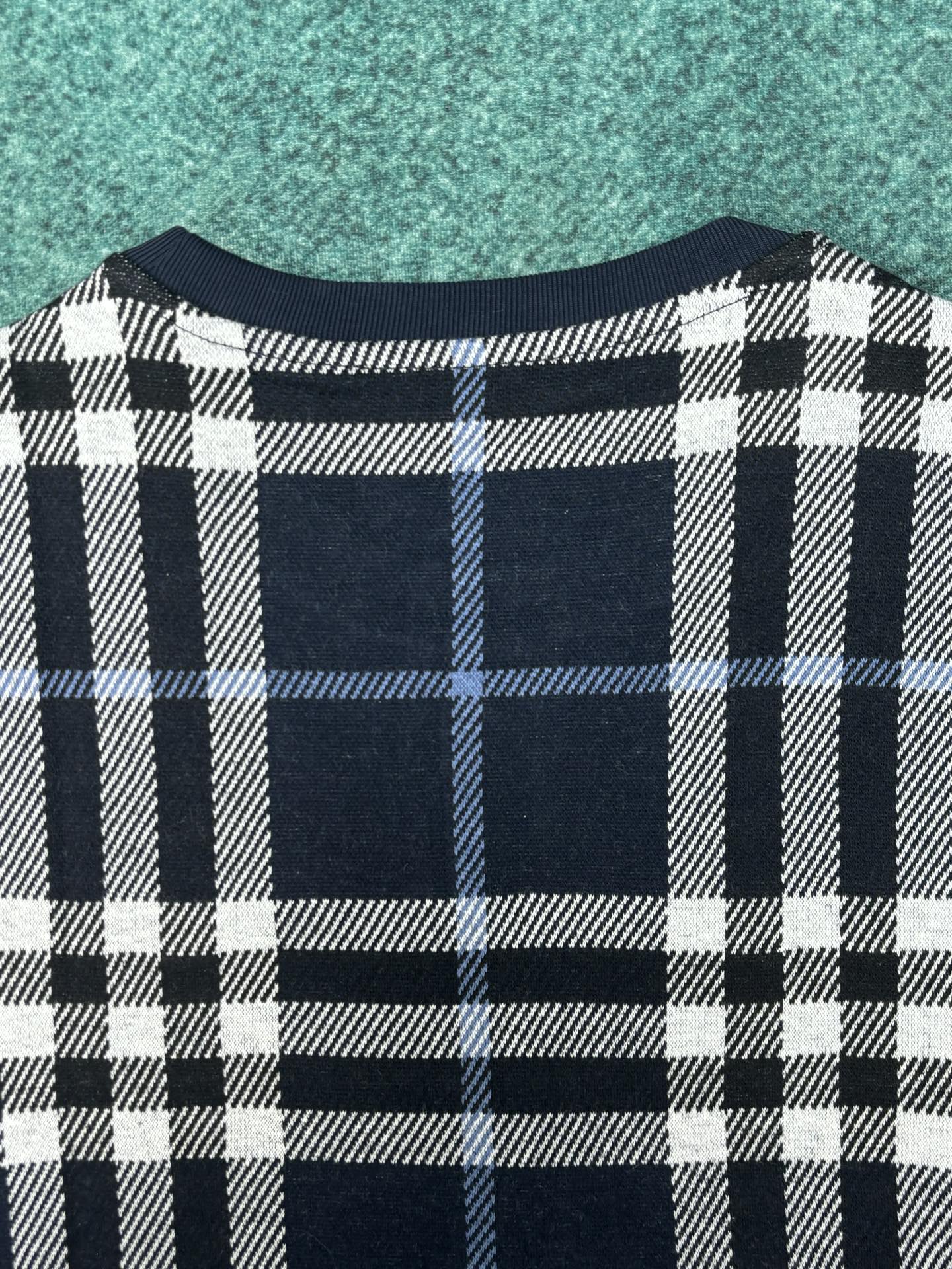 Burberry 巴宝莉 26ss新款 格纹棉质提花直筒短袖 Polo衫 男款 多色