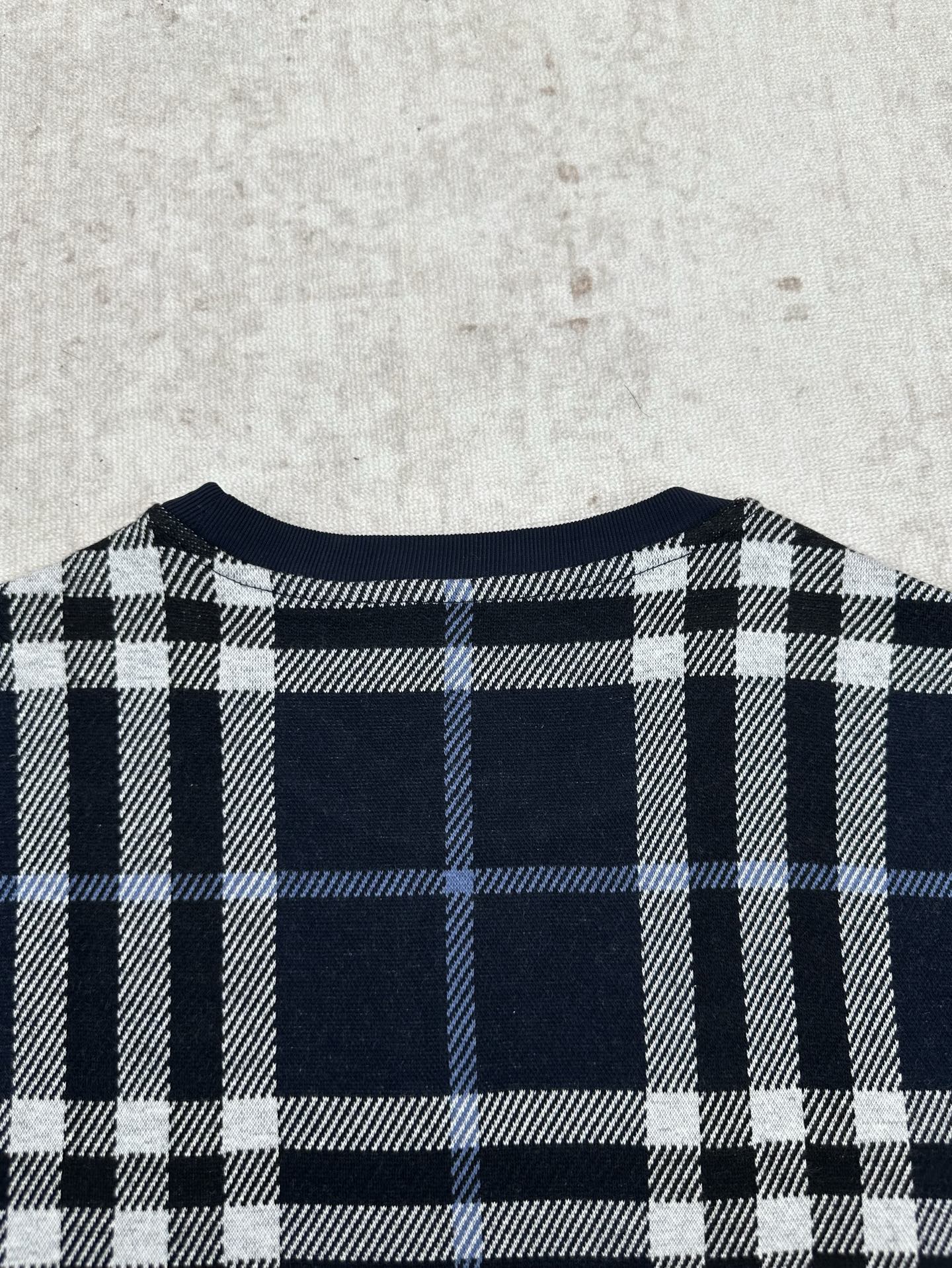 Burberry 巴宝莉 26ss新款 格纹棉质提花直筒短袖 Polo衫 男款 多色