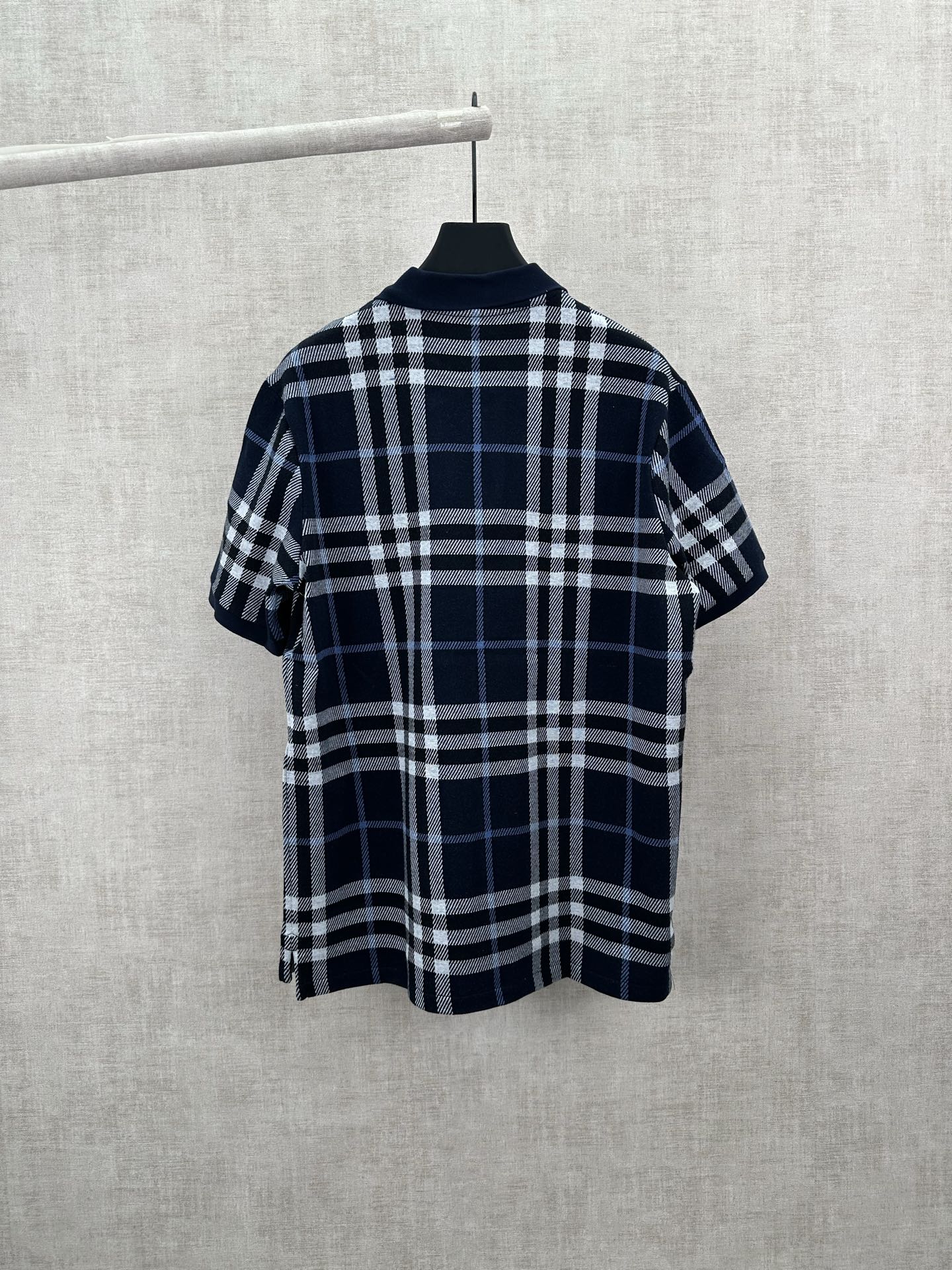 Burberry 巴宝莉 26ss新款 格纹棉质提花直筒短袖 Polo衫 男款 多色