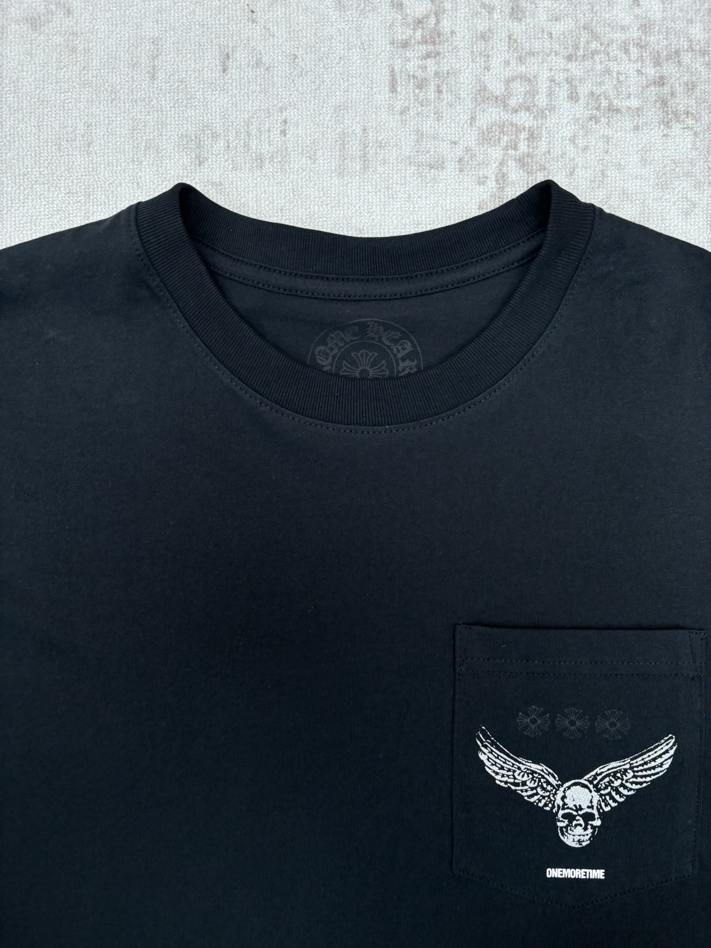Chrome Hearts 克罗心 26ss新款 骷髅口袋圆领短袖 T恤 男款