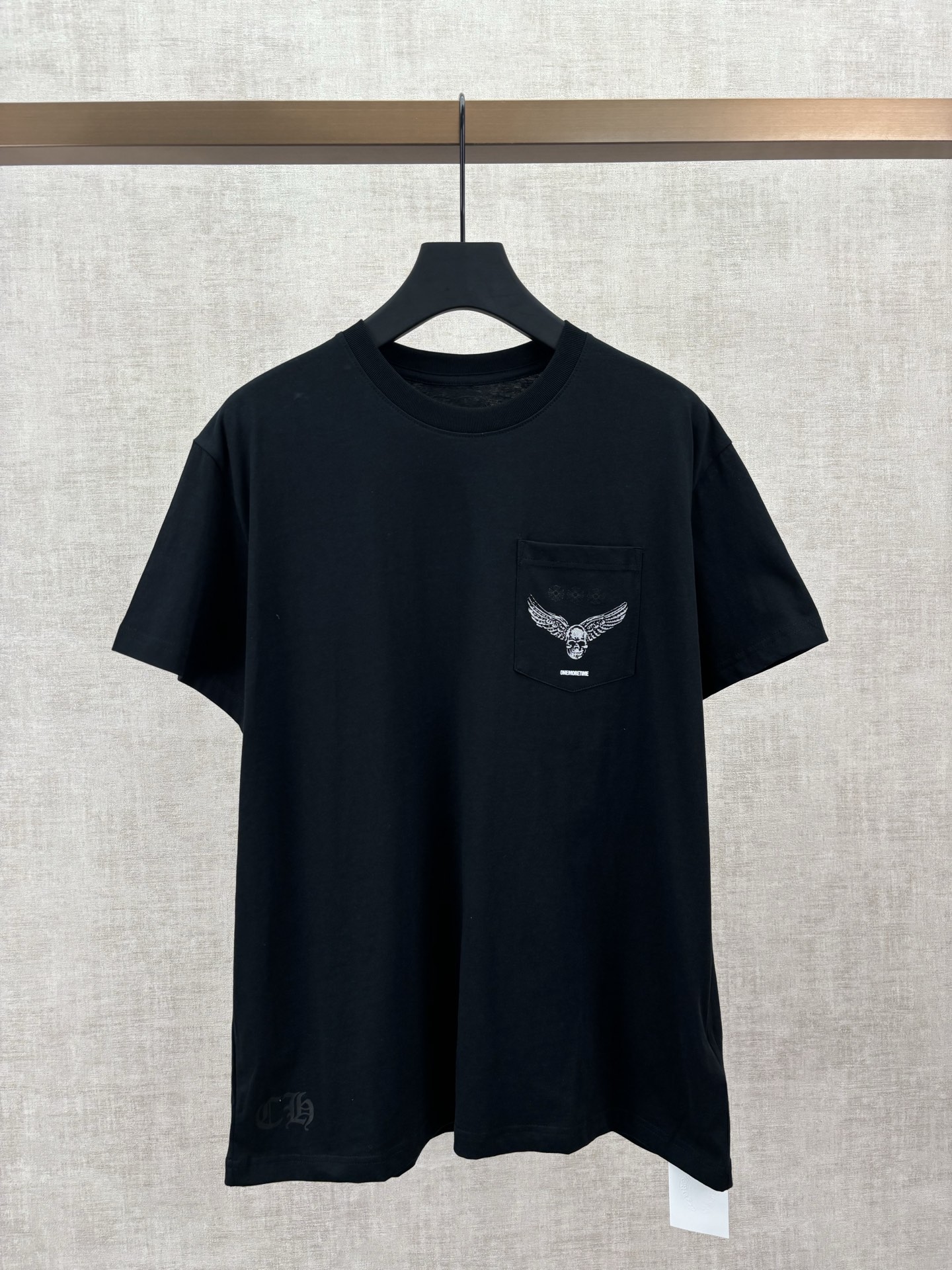 Chrome Hearts 克罗心 26ss新款 骷髅口袋圆领短袖 T恤 男款