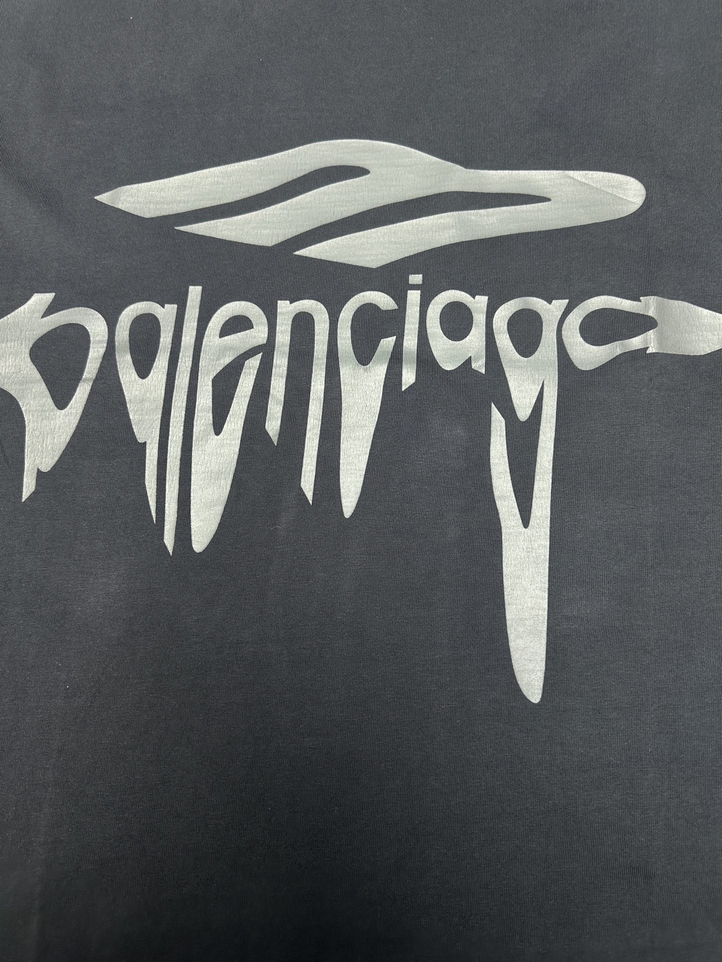 Balenciaga 巴黎世家 SS26 Logo印花圆领短袖 T恤 宽松版型 男款