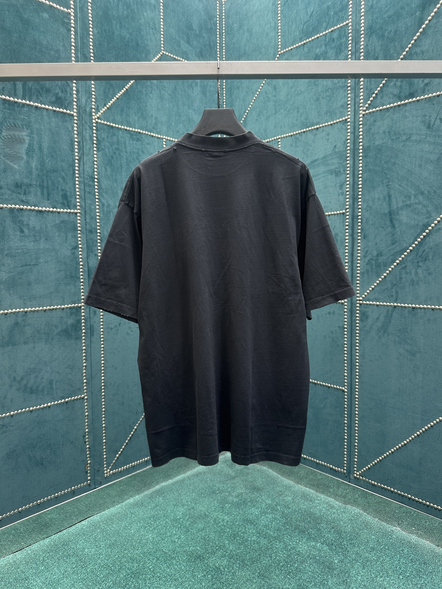 Balenciaga 巴黎世家 SS26 Logo印花圆领短袖 T恤 宽松版型 男款