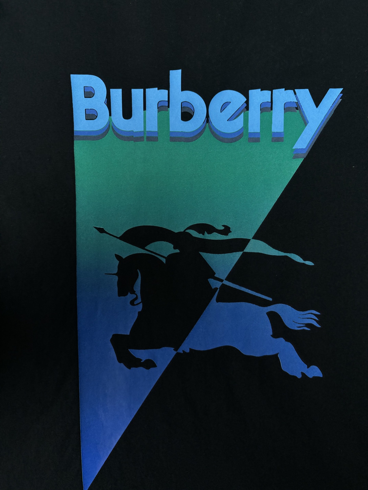 Burberry 巴宝莉 26ss新款 棉质圆领马术骑士徽标短袖 T恤 男款