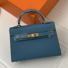 凯莉二代mini 牛仔蓝金扣 爱马仕Hermes 💤凯莉包kellyHermes经典代表作之一 女士 凯莉二代mini 牛仔蓝金扣 爱马仕Hermes 💤凯莉包kellyHermes经典代表作之一 女士