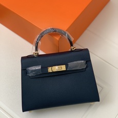 凯莉二代mini 宝蓝色金扣 爱马仕Hermes 💤凯莉包kellyHermes经典代表作之一 女士 凯莉二代mini 宝蓝色金扣 爱马仕Hermes 💤凯莉包kellyHermes经典代表作之一 女士