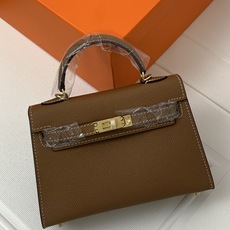 凯莉二代mini 金棕色金扣 爱马仕Hermes 💤凯莉包kellyHermes经典代表作之一 女士 凯莉二代mini 金棕色金扣 爱马仕Hermes 💤凯莉包kellyHermes经典代表作之一 女士
