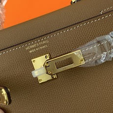 凯莉二代mini 金棕色金扣 爱马仕Hermes 💤凯莉包kellyHermes经典代表作之一 女士 凯莉二代mini 金棕色金扣 爱马仕Hermes 💤凯莉包kellyHermes经典代表作之一 女士