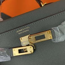 凯莉二代mini 锡器灰金扣 爱马仕Hermes 💤凯莉包kellyHermes经典代表作之一 女士 凯莉二代mini 锡器灰金扣 爱马仕Hermes 💤凯莉包kellyHermes经典代表作之一 女士