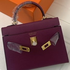 凯莉二代mini 海葵紫金扣 爱马仕Hermes 💤凯莉包kellyHermes经典代表作之一 女士 凯莉二代mini 海葵紫金扣 爱马仕Hermes 💤凯莉包kellyHermes经典代表作之一 女士