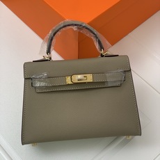 凯莉二代mini 大象灰金扣 爱马仕Hermes 💤凯莉包kellyHermes经典代表作之一 女士 凯莉二代mini 大象灰金扣 爱马仕Hermes 💤凯莉包kellyHermes经典代表作之一 女士