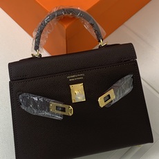 凯莉二代mini 乌木色金扣 爱马仕Hermes 💤凯莉包kellyHermes经典代表作之一 女士 凯莉二代mini 乌木色金扣 爱马仕Hermes 💤凯莉包kellyHermes经典代表作之一 女士