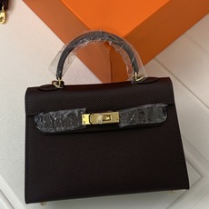 凯莉二代mini 乌木色金扣 爱马仕Hermes 💤凯莉包kellyHermes经典代表作之一 女士 凯莉二代mini 乌木色金扣 爱马仕Hermes 💤凯莉包kellyHermes经典代表作之一 女士