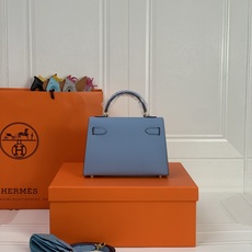 凯莉二代mini 蒂芙兰金扣 爱马仕Hermes 💤凯莉包kellyHermes经典代表作之一 女士 凯莉二代mini 蒂芙兰金扣 爱马仕Hermes 💤凯莉包kellyHermes经典代表作之一 女士