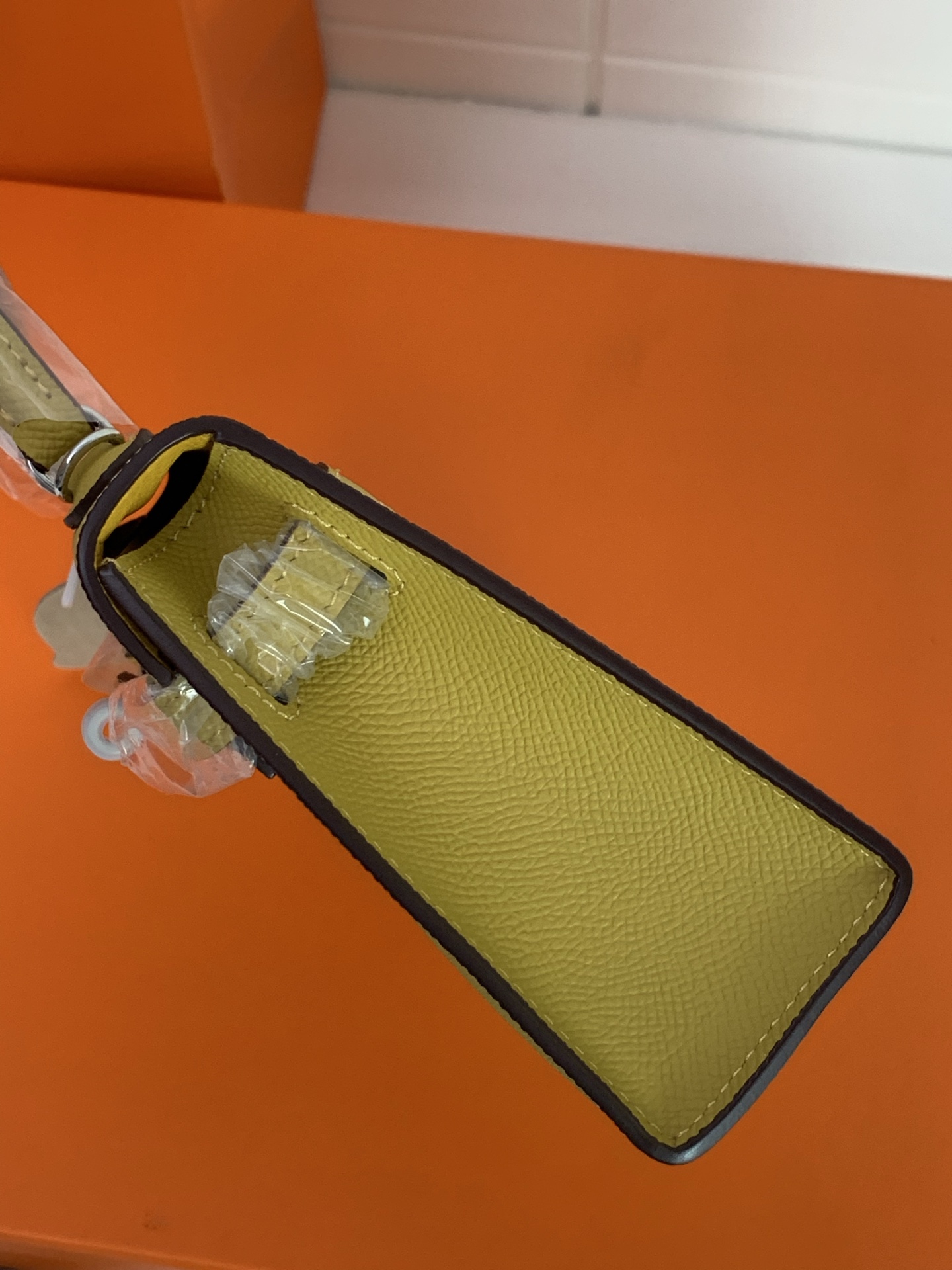 凯莉二代mini  大黄银扣 爱马仕Hermes 💤凯莉包kellyHermes经典代表作之一  女士手