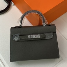凯莉二代mini 锡器灰银扣 爱马仕Hermes 💤凯莉包kellyHermes经典代表作之一 女士 凯莉二代mini 锡器灰银扣 爱马仕Hermes 💤凯莉包kellyHermes经典代表作之一 女士