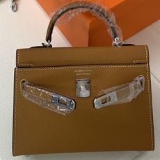 凯莉二代mini 金棕色银扣 爱马仕Hermes 💤凯莉包kellyHermes经典代表作之一 女士 凯莉二代mini 金棕色银扣 爱马仕Hermes 💤凯莉包kellyHermes经典代表作之一 女士