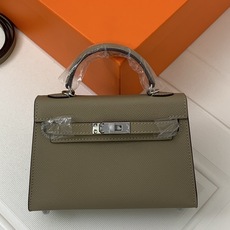 凯莉二代mini 大象灰银扣 爱马仕Hermes 💤凯莉包kellyHermes经典代表作之一 女士 凯莉二代mini 大象灰银扣 爱马仕Hermes 💤凯莉包kellyHermes经典代表作之一 女士