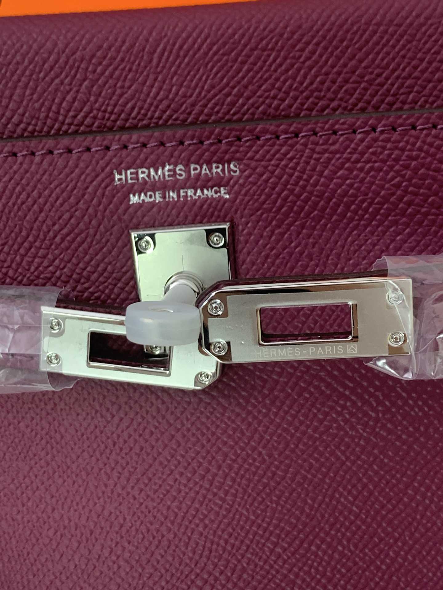 凯莉二代mini  海葵紫银扣 爱马仕Hermes 💤凯莉包kellyHermes经典代表作之一  女士