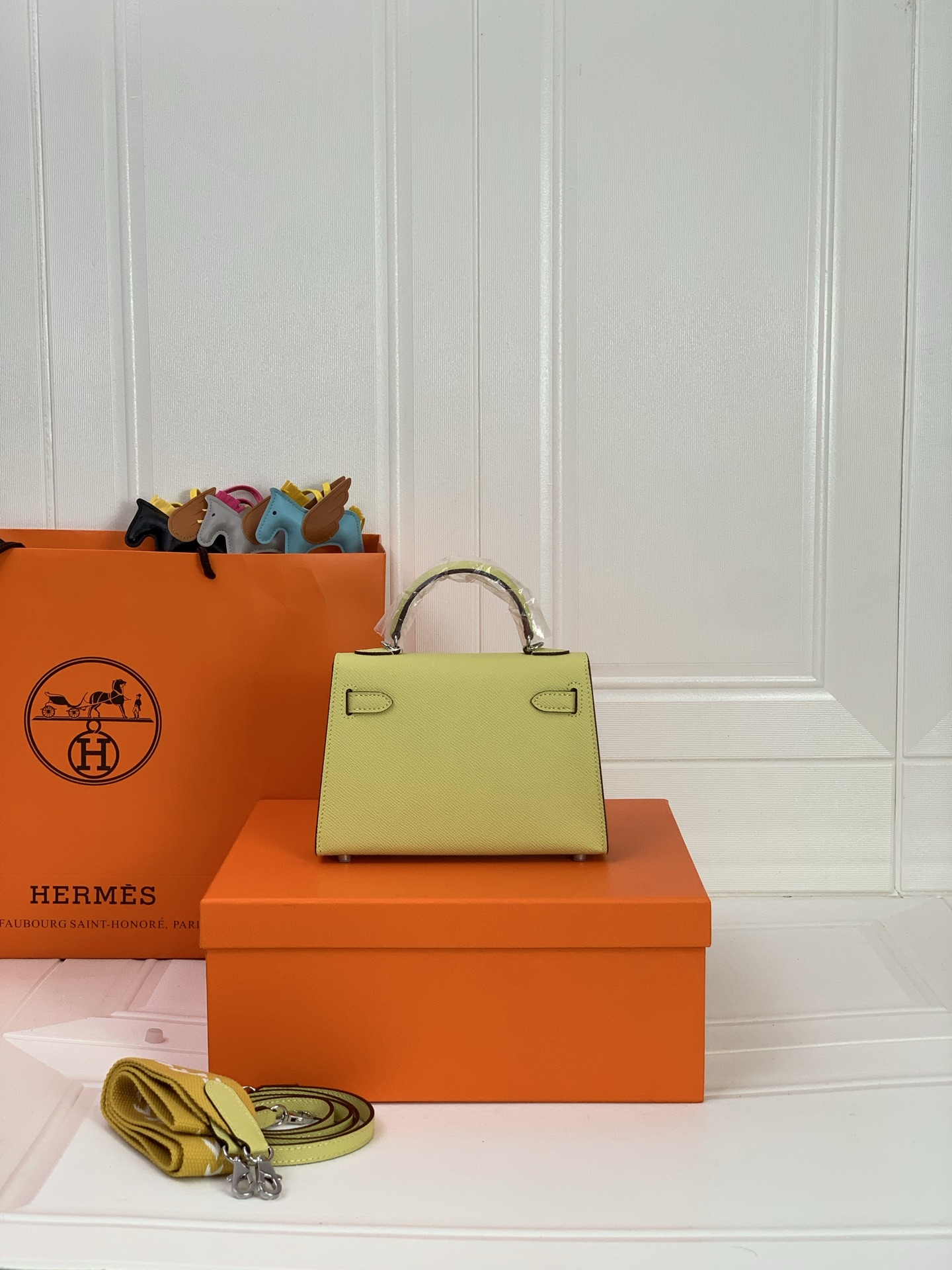 凯莉二代mini  小鸡黄银扣 爱马仕Hermes 💤凯莉包kellyHermes经典代表作之一  女士