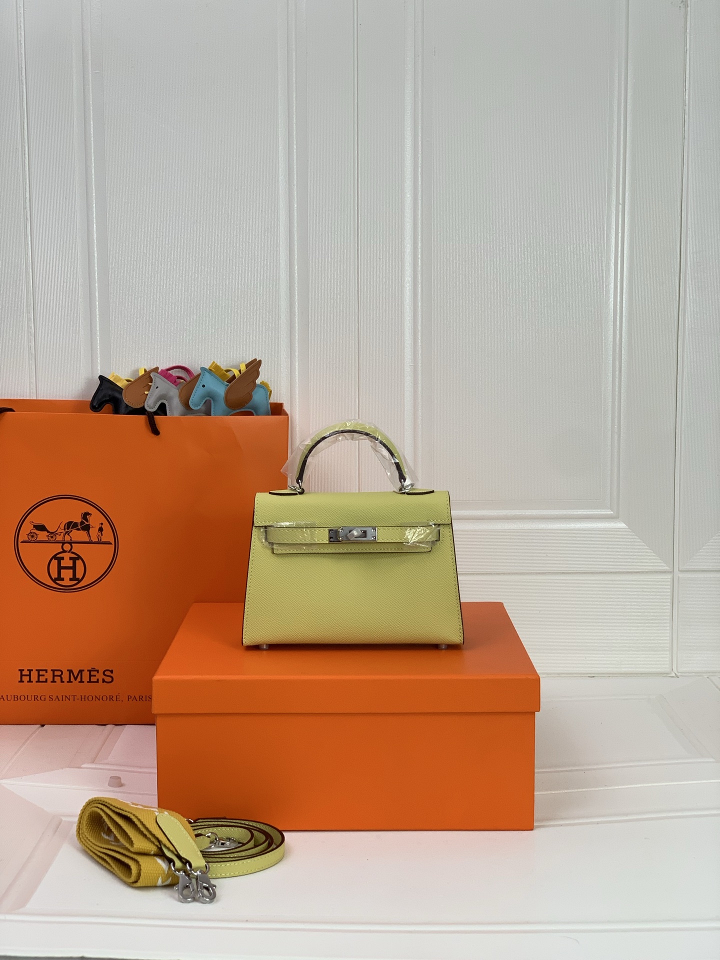 凯莉二代mini  小鸡黄银扣 爱马仕Hermes 💤凯莉包kellyHermes经典代表作之一  女士