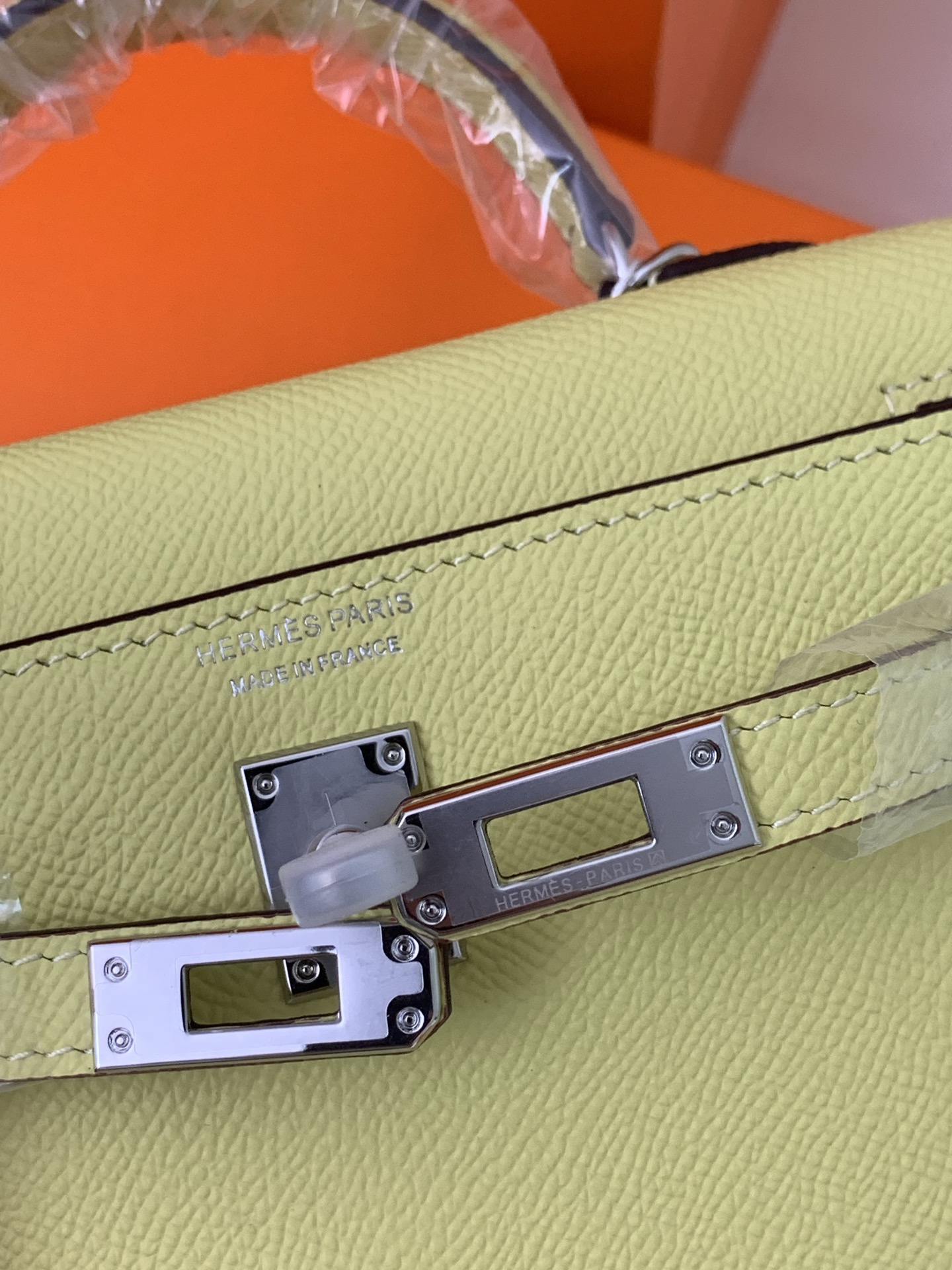 凯莉二代mini  小鸡黄银扣 爱马仕Hermes 💤凯莉包kellyHermes经典代表作之一  女士