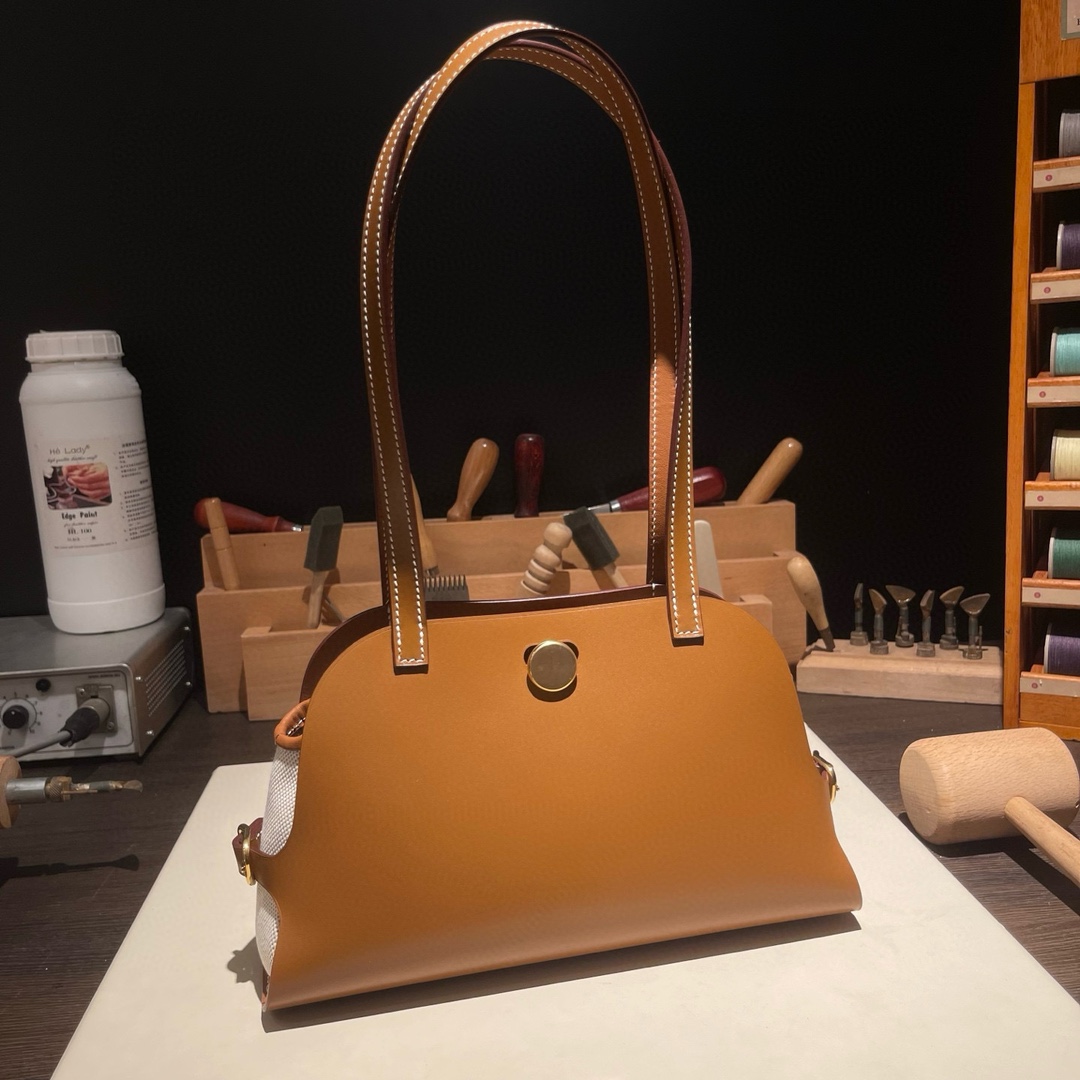 NO:699717,New product shoulder bag/handbag 26cm, original imported Hunter cowhide leather and canvas [golden brown] gold buckle, counter synchronization, handmade wax thread sewing, pure steel hardware, in stock, Hermes, hermes, backpacks, cowhide, Hermes,19860909新品  肩背包/手提包 26cm 原厂进口Hunter牛皮拼帆布【金棕】金扣 专柜同步 手工蜡线缝制 纯钢五金 现货,爱马仕,hermes,backpacks,cowhide,Hermes,,Bag