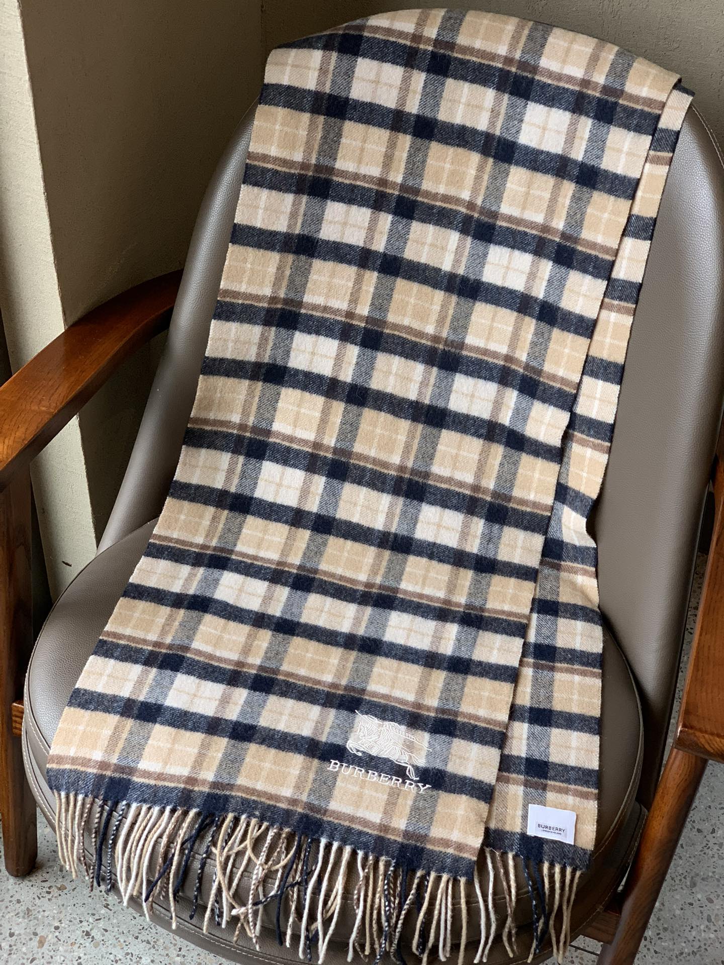 博柏利 Burberry 传世高定桑蚕丝丝巾围巾 #C3DD8931 8