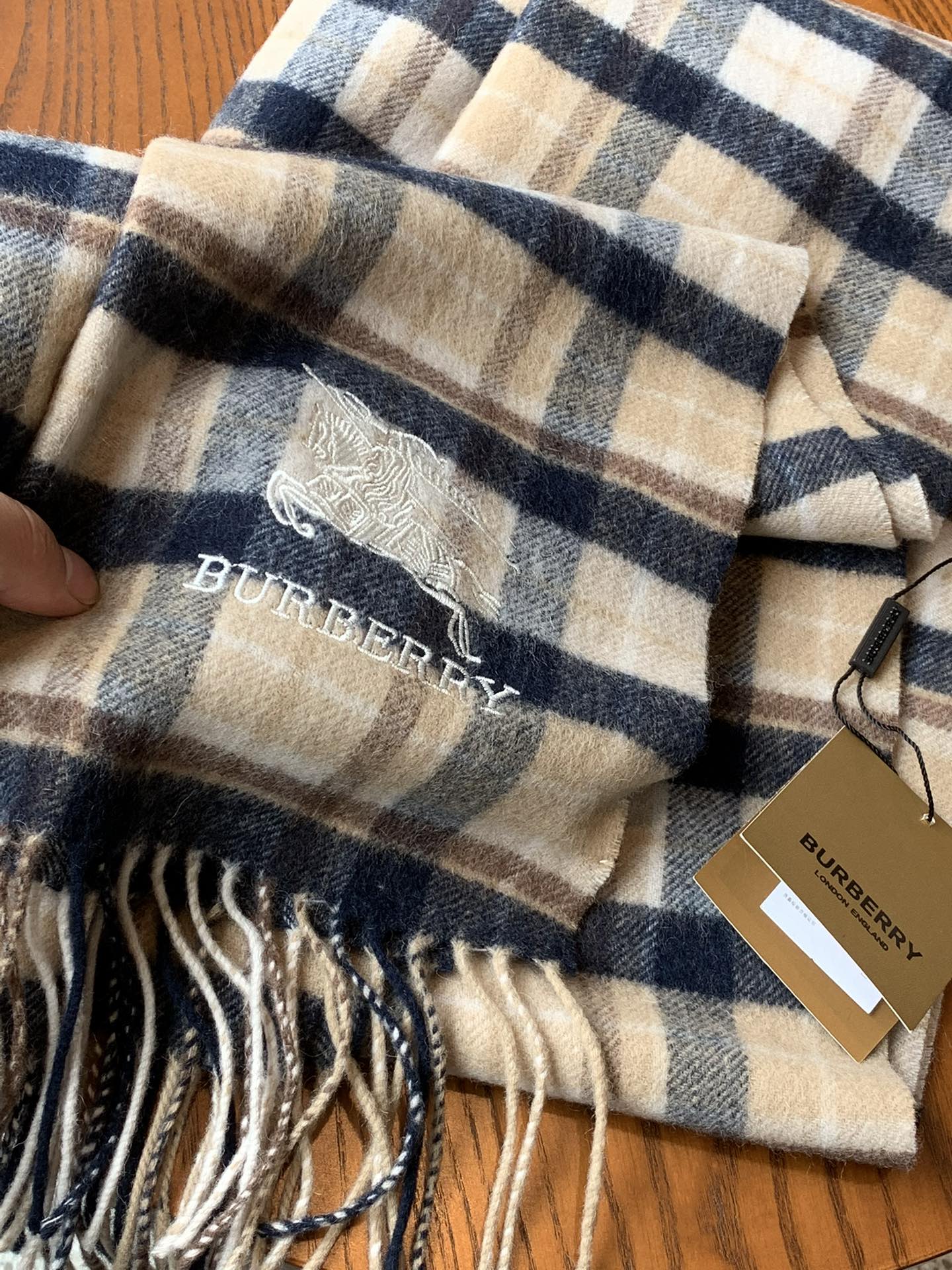 博柏利 Burberry 传世高定桑蚕丝丝巾围巾 #C3DD8931 7
