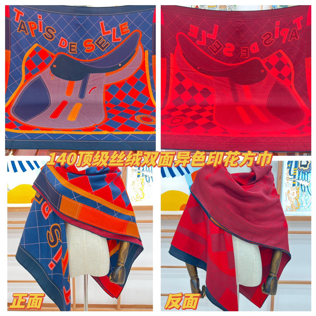 NO:170418,Color No. 1 ~ Top double color matching double-sided silk cashmere shawl for autumn and winter!  !  1 equals 2] The finishing touch is wonderful, I like both the patterns and color schemes, and I like another velvet shawl designed with double-sided color matching craftsmanship. I like it very much!  !  !  !  One shawl is equal to two wearing it to create a high-end feel!  The physical body is really fashionable!  !  This batch is of excellent quality!  I would like to remind my sisters that you must buy it early, this one will not help!  A shawl has two colors, both front and back, which really saves money and saves you home. There is no need to worry about the colors, just earn two at a time!  !  !  Size specifications 140*140 Top double-sided printing and dyeing double-color silk cashmere shawls, high-version scarf, real silk, shawls198609091号色～秋冬搭配利器顶级双配色双面版真丝羊绒披肩！！1条等于2条】点睛精彩,图案和配色都超级喜欢,又一款双面配色工艺设计的丝绒披肩,超级喜欢！！！！一条披肩等于两条穿出高级感！实物上身真的很时髦气质！！这个批次品质超好！提醒下喜欢的姐妹们,必须早点入手,这个出完无补的！一条披肩正反两种配色,真是省银子省到家了,不用纠结颜色了,一次入两！！！尺寸规格140*140顶级双面印染双配色真丝羊绒披肩,高版本围巾,real silk,shawls,scarf