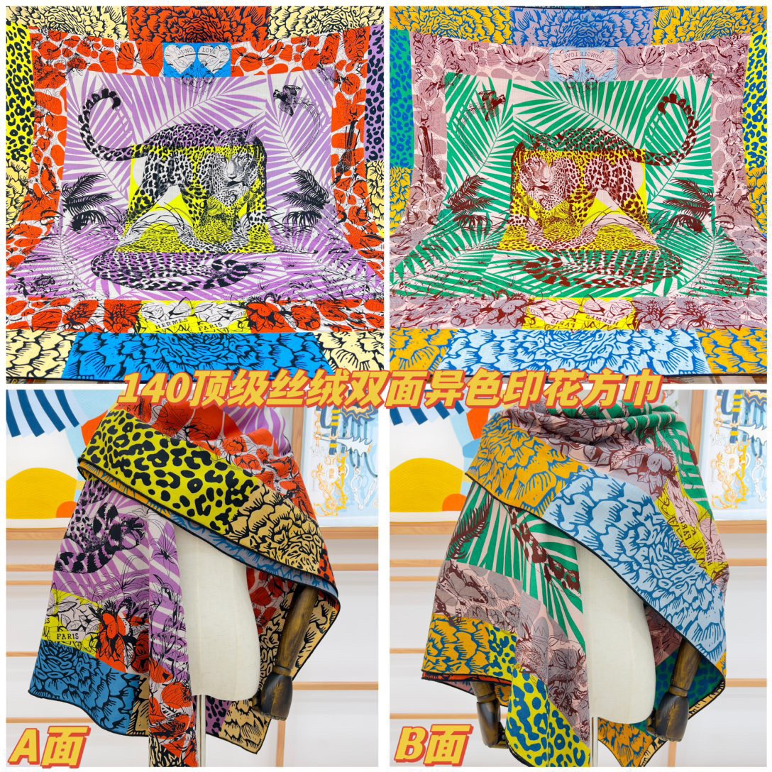 NO:171527,[Front] Color No. 1 ~ Fall and winter matching weapon top double color double-sided silk cashmere shawl!  !  1 equals 2] The finishing touch is wonderful, I like both the patterns and color schemes, and I like another velvet shawl designed with double-sided color matching craftsmanship. I like it very much!  !  !  !  One shawl is equal to two wearing it to create a high-end feel!  The physical body is really fashionable!  !  This batch is of excellent quality!  I would like to remind my sisters that you must buy it early, this one will not help!  A shawl has two colors, both front and back, which really saves money and saves you home. There is no need to worry about the colors, just earn two at a time!  !  !  Size specifications 140*140 Top double-sided printing and dyeing double-color silk cashmere shawls, high-version scarf, real silk, shawls19860909【正面】1号色～秋冬搭配利器顶级双配色双面版真丝羊绒披肩！！1条等于2条】点睛精彩,图案和配色都超级喜欢,又一款双面配色工艺设计的丝绒披肩,超级喜欢！！！！一条披肩等于两条穿出高级感！实物上身真的很时髦气质！！这个批次品质超好！提醒下喜欢的姐妹们,必须早点入手,这个出完无补的！一条披肩正反两种配色,真是省银子省到家了,不用纠结颜色了,一次入两！！！尺寸规格140*140顶级双面印染双配色真丝羊绒披肩,高版本围巾,real silk,shawls,scarf