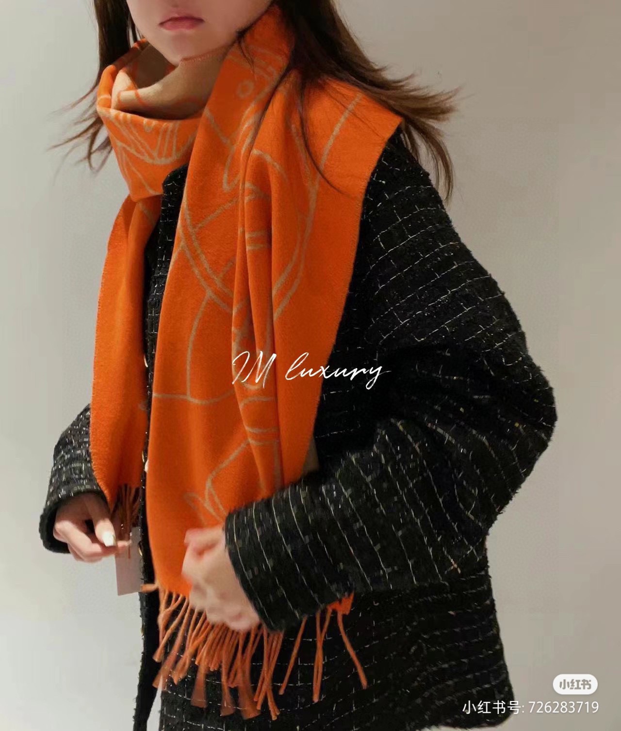 NO:183226,Hermes New Style This scarf is made of delicate contrasting jacquard knitting, presenting the Entrelacs Equestres horse head pattern designed by Geoff McFetridge. Size 40*195CM, high-version scarf, high-version scarf, off white, Dolce & Gabbana, hermes19860909爱马仕新款 这款围巾采用细腻的撞色提花编织,呈现杰夫·麦克菲里奇（Geoff McFetridge）设计的Entrelacs Equestres马头图案.尺寸40*195CM,高版本围巾,高版本围巾,off white,Dolce&Gabbana,hermes,scarf