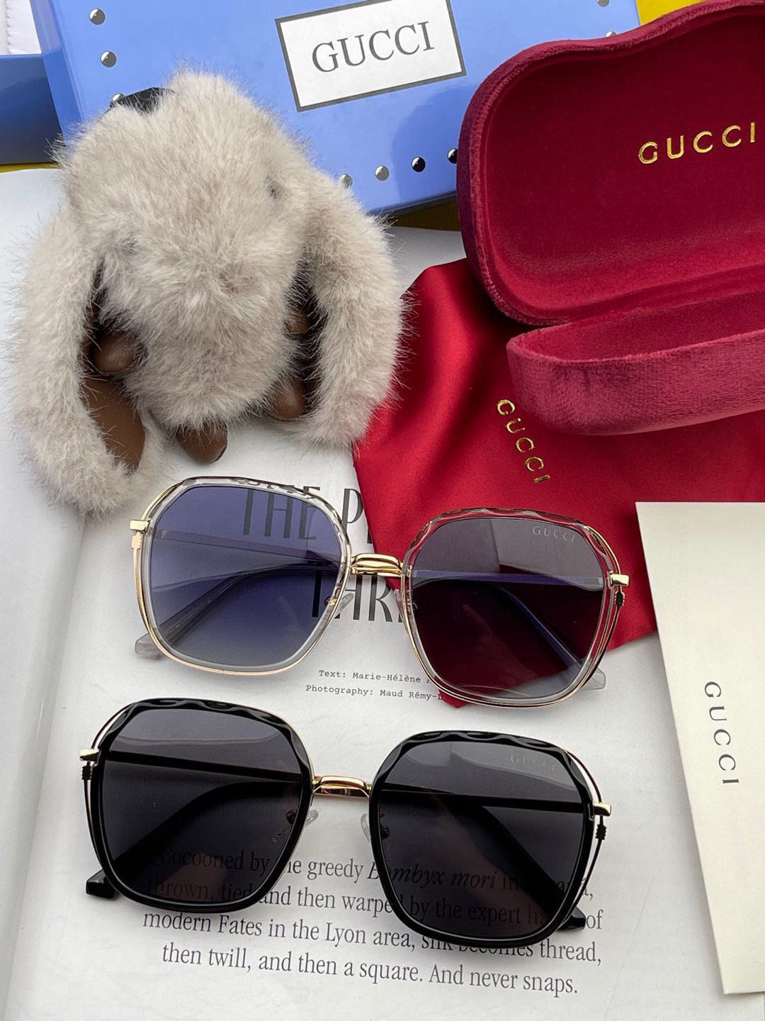   GUCCI 2025开春新款太阳镜 各路网红纷纷带起气场满分‼️ 俏皮甜美.上脸效果更佳.金属质感超