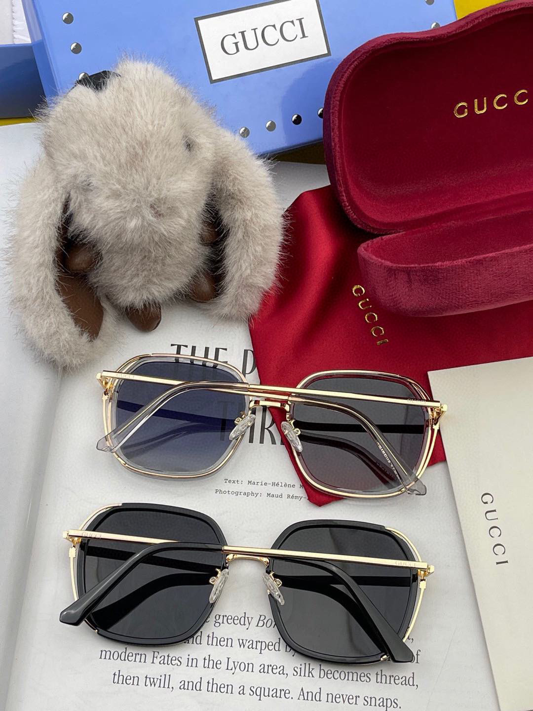   GUCCI 2025开春新款太阳镜 各路网红纷纷带起气场满分‼️ 俏皮甜美.上脸效果更佳.金属质感超
