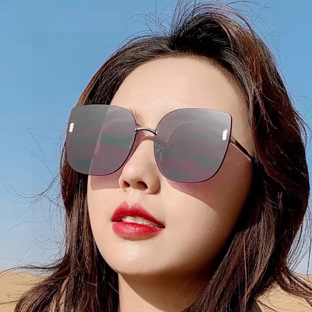    GUCCI-古驰意大利进口🇮🇹2025时尚潮流奢华装饰太阳眼镜 尼龙偏光高清太阳镜明星海报款 超高
