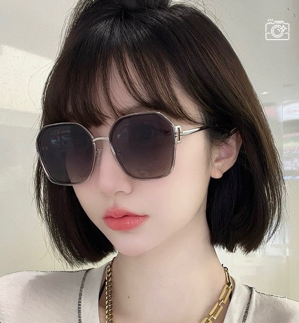    🔺 GUCCI🔻2025官方新款 众多明星同款色‼️‼️新款大框偏光墨镜 🌈🌈宝丽来超清加厚太阳镜