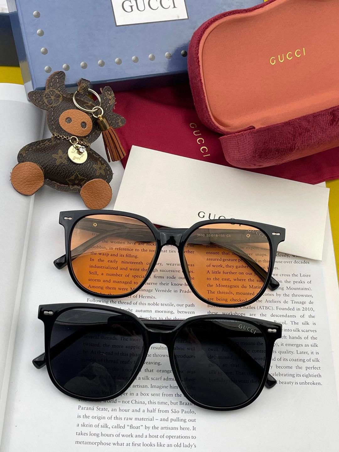   【TR偏光系列】Gucci   经典的圆框设计，情侣款不挑脸型，无论搭配大衣还是连衣裙都非常显气质偏