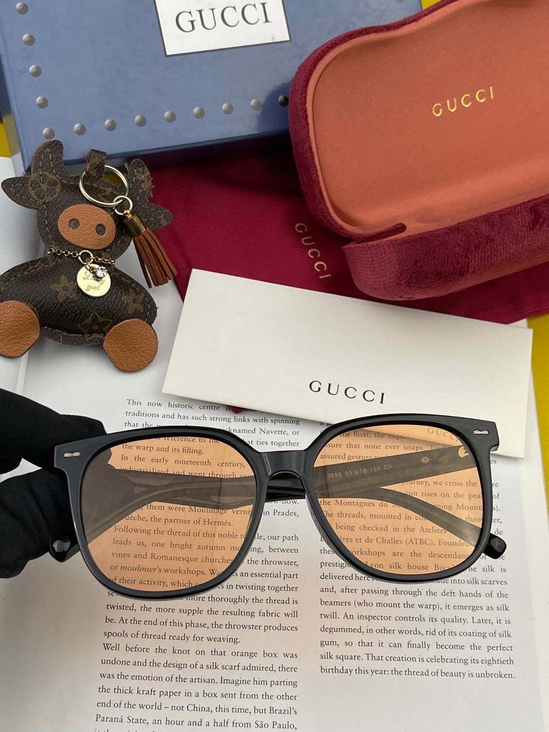   【TR偏光系列】Gucci   经典的圆框设计，情侣款不挑脸型，无论搭配大衣还是连衣裙都非常显气质偏