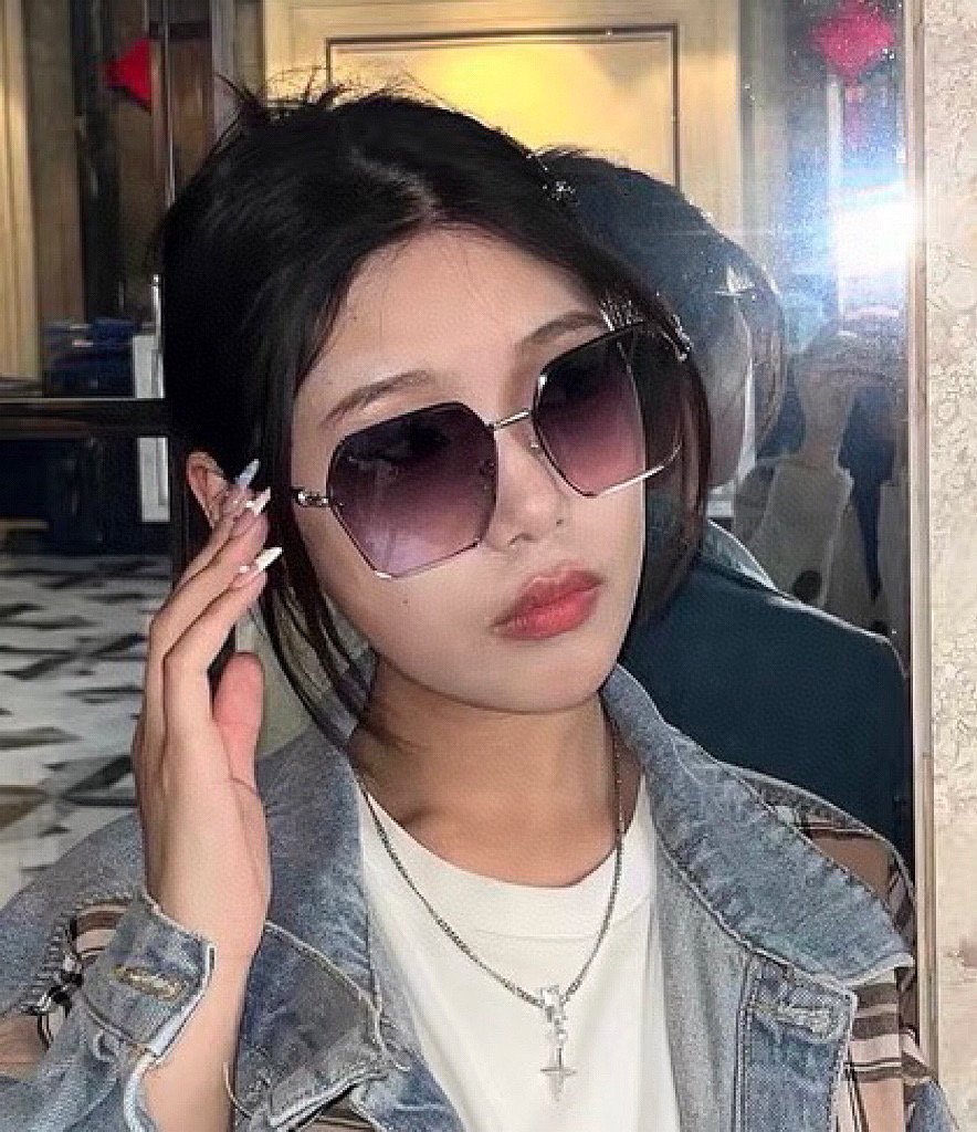   GUCCI-古驰意大利进口🇮🇹2024时尚潮流奢华装饰太阳眼镜 尼龙高清太阳镜明星海报款 超高复杂工