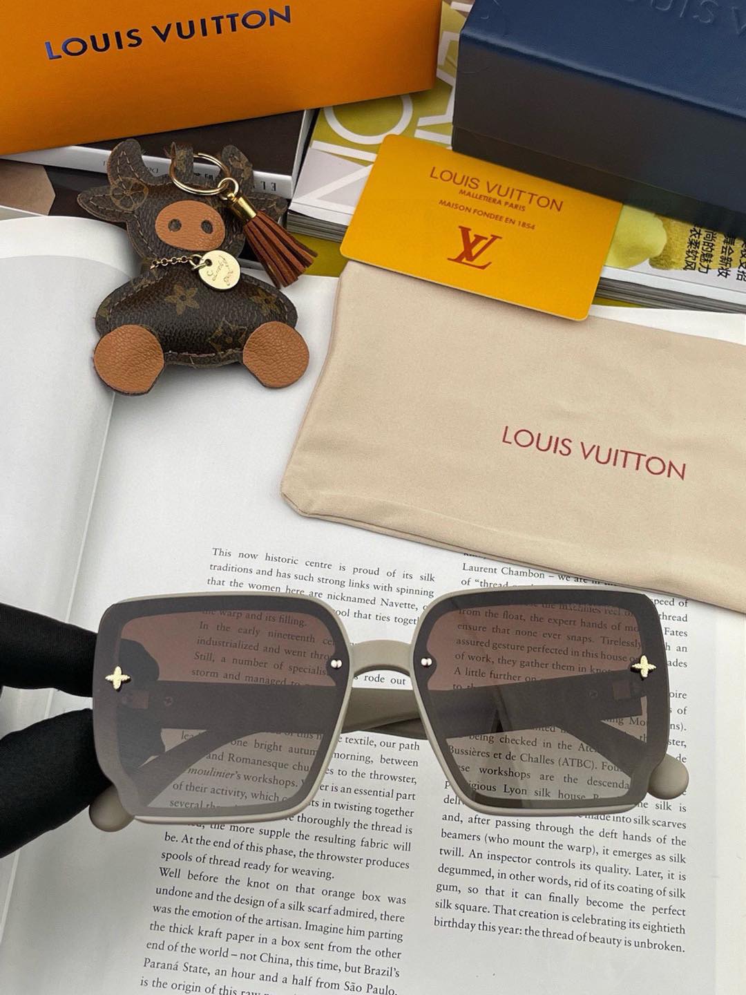   【TR偏光系列】lv大框太阳镜墨镜经典的方框设计，不挑脸型，无论搭配大衣还是连衣裙都非常显气质偏光镜
