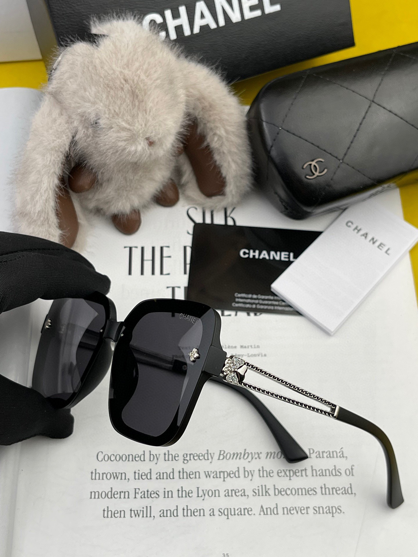 【CHANEL】香奈儿 2025新款山茶花潮流爆款 时尚圆框高清偏光太阳镜 佩戴舒适 网红潮款墨镜  ♥