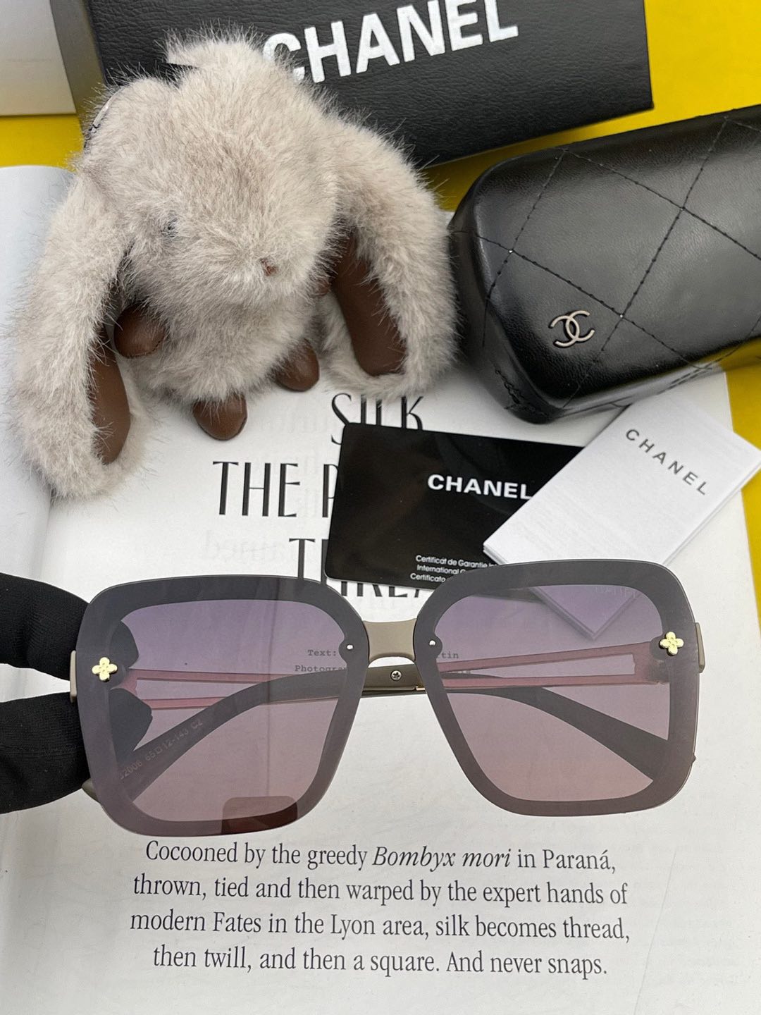 【CHANEL】香奈儿 2025新款山茶花潮流爆款 时尚圆框高清偏光太阳镜 佩戴舒适 网红潮款墨镜  ♥