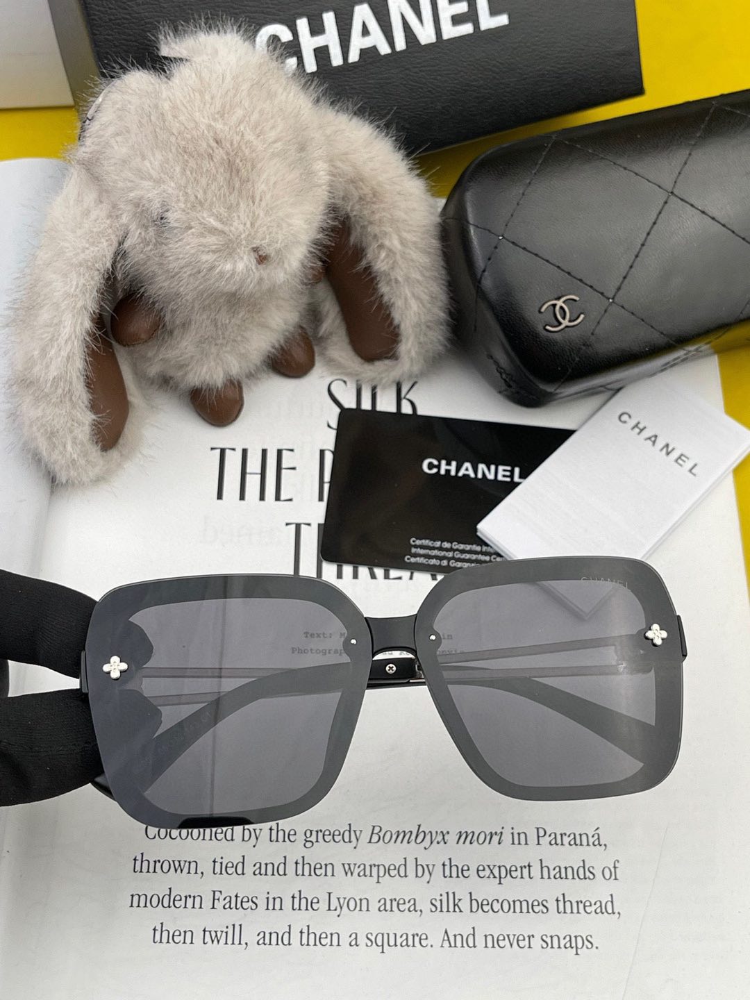 【CHANEL】香奈儿 2025新款山茶花潮流爆款 时尚圆框高清偏光太阳镜 佩戴舒适 网红潮款墨镜  ♥