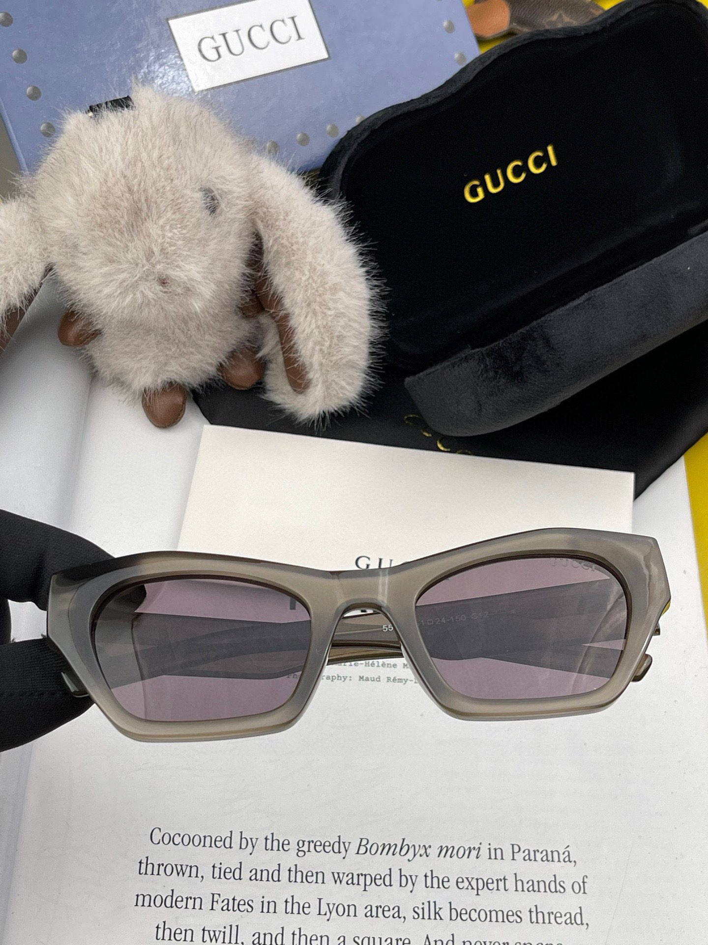  🔺 【GUCCI-偏光太阳镜】2025开春新款 潮流爆款 时尚圆框偏光太阳镜 高品质 佩戴舒适 网红潮