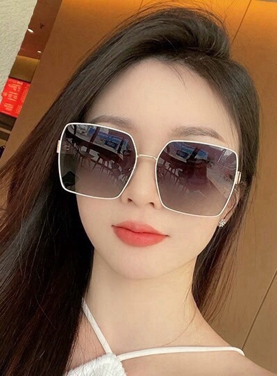 🔺 【DIOR-迪奥】2025开春新款 潮流爆款 时尚方框偏光太阳镜 高品质 佩戴舒适 网红潮款墨镜 