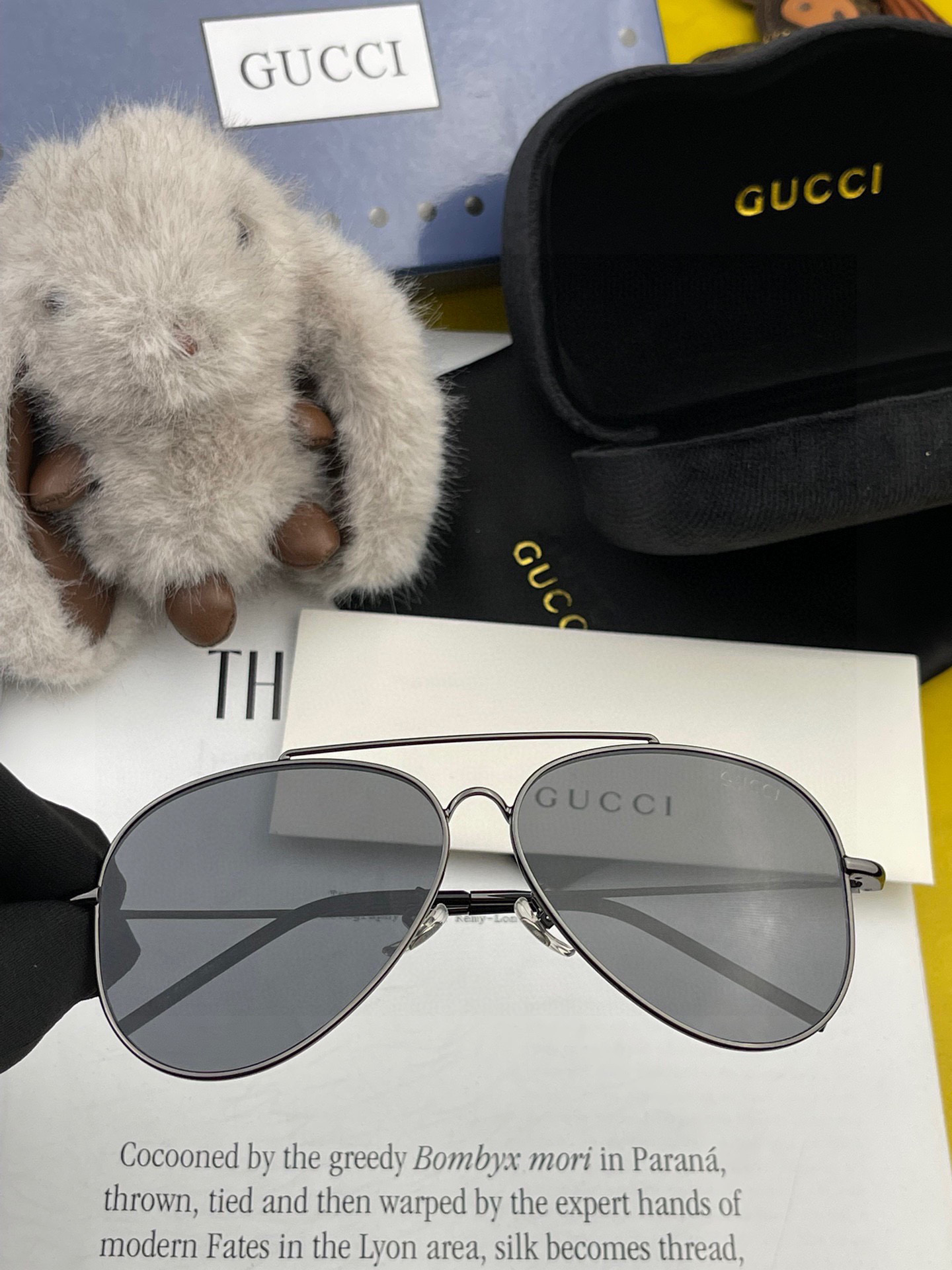  ♦️ GUCCI 2025新款男女情侣款太阳镜多边形墨镜i价🉐️电镀永不褪色 超轻超有弹性整幅眼镜无螺