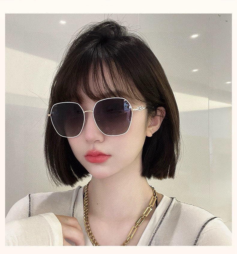    🔺 香奈儿 🔻2025官方新款 众多明星同款色‼️‼️新款大框偏光墨镜 🌈🌈宝丽来超清加厚太阳镜🔝