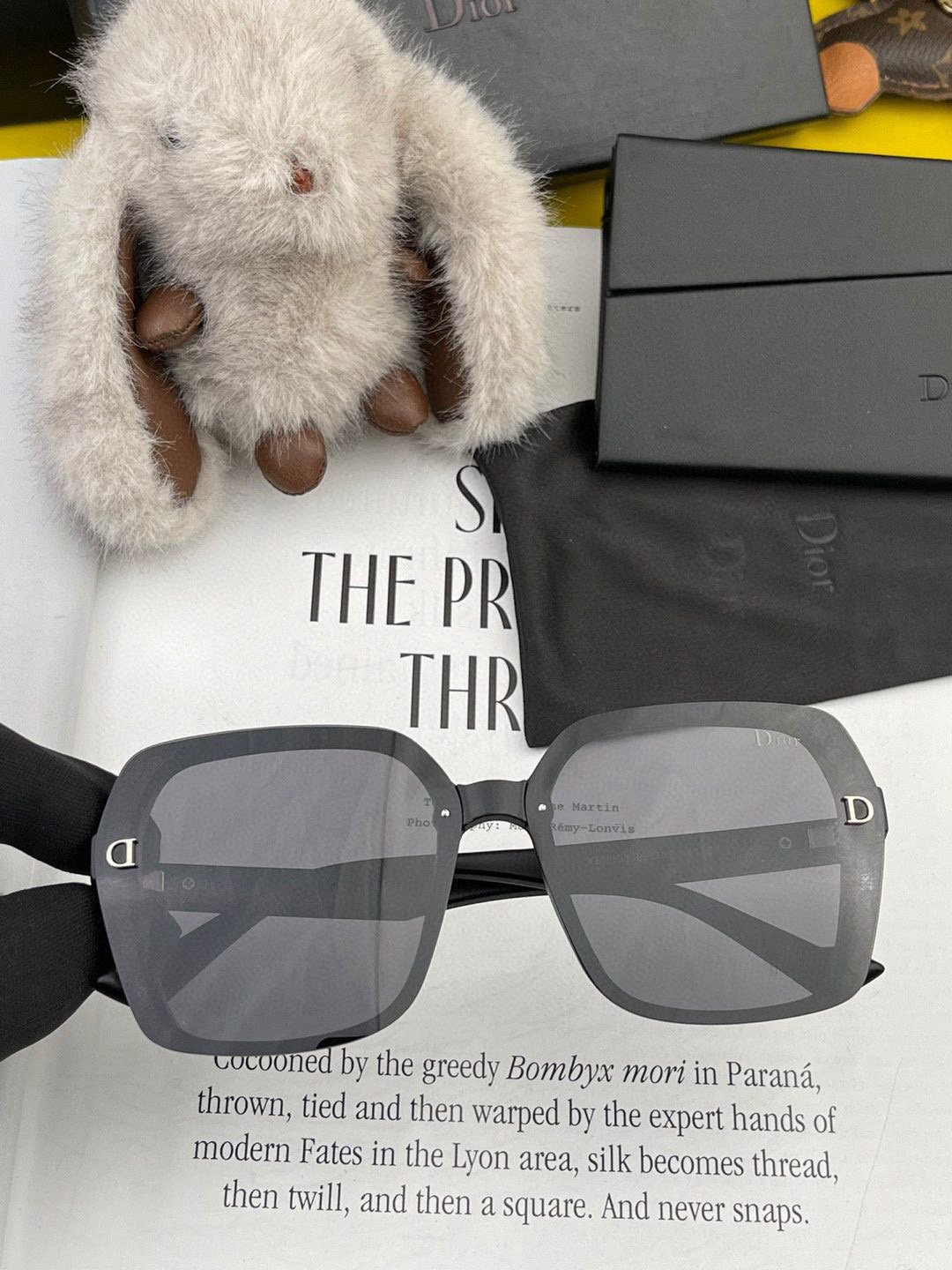  【DIOR】迪奥偏光太阳镜 时尚造型 开车驾驶镜时尚墨镜🌸世界顶级奢华品牌，品质保证！😍😍经典款, 明