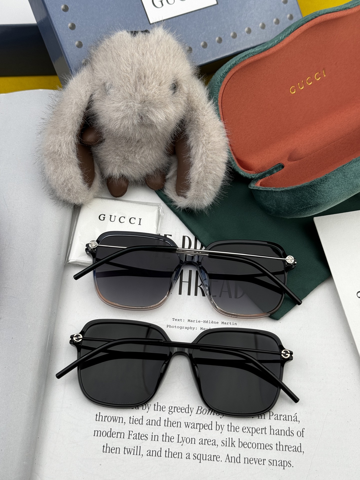   🔺 【GUCCI】2025开春新款 潮流爆款 时尚圆框偏光太阳镜 高品质 佩戴舒适 网红潮款墨镜 女