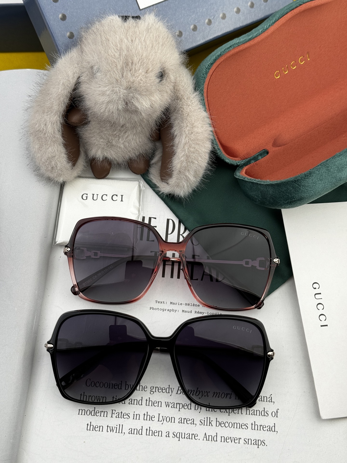   🔺 【GUCCI】2025开春新款 潮流爆款 时尚圆框偏光太阳镜 高品质 佩戴舒适 网红潮款墨镜 女